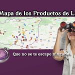 el mapa de los productos de León.